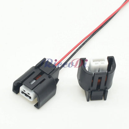 Car air conditioner solenoid wire harness connector installed in vehicle compressor and air cooler pump system