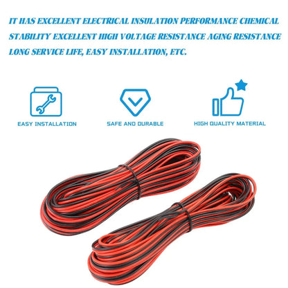 2 pin extension cable for car audio power line