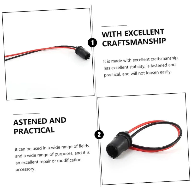 Car dashboard light socket replacement connector