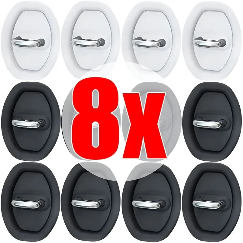 Universal car door shockproof silicone cushion for mute shock absorption protection