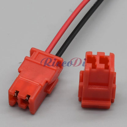 Close-up view of car electrical connector terminals for secure and stable connection
