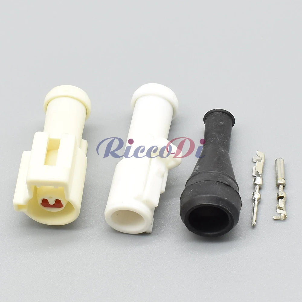 Car electrical connector showing precision terminal fitment for stable connection