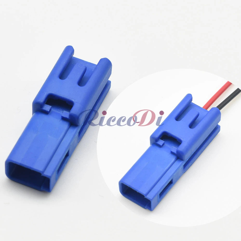 Car electrical connector showing high precision terminals for stable signal transmission