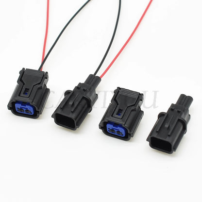 durable automotive 2 pin 0.6 series wire harness connector socket waterproof for precise electrical connections
