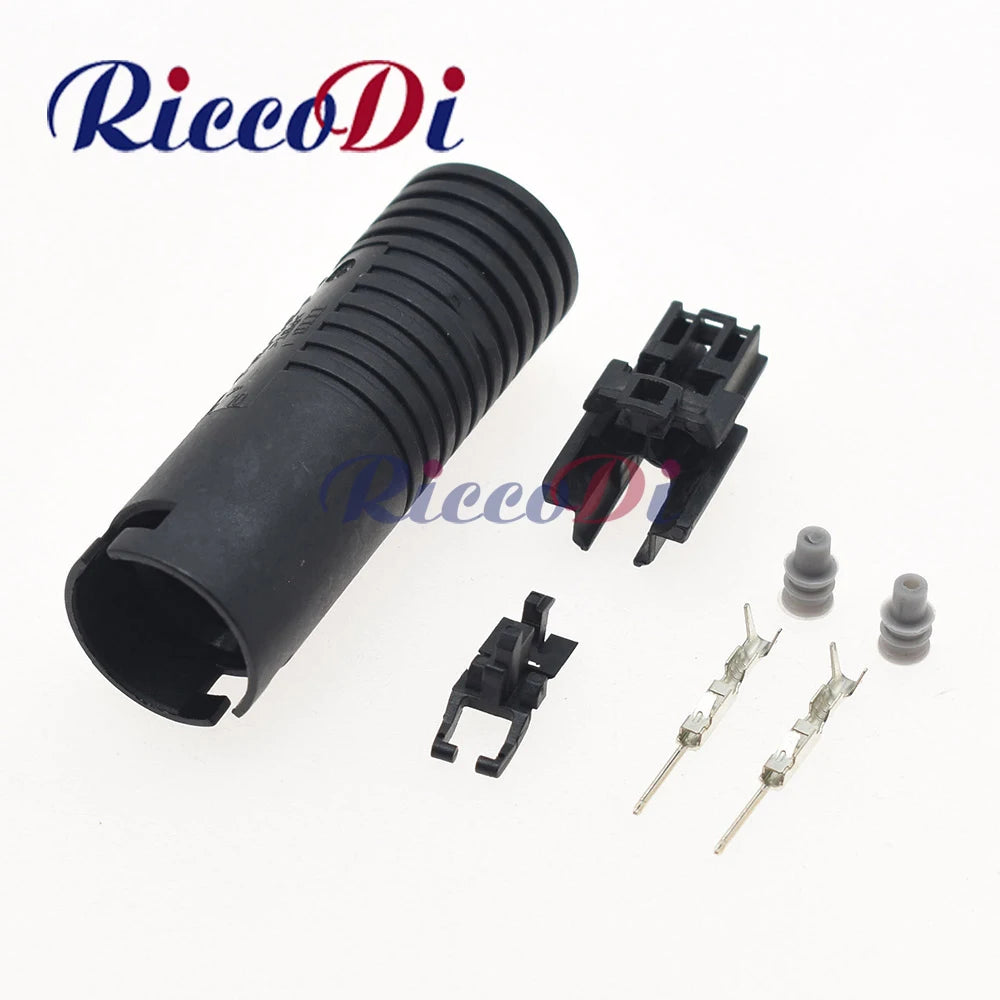 Installation of automotive headlight wire harness connector in vehicle electrical system for durable performance