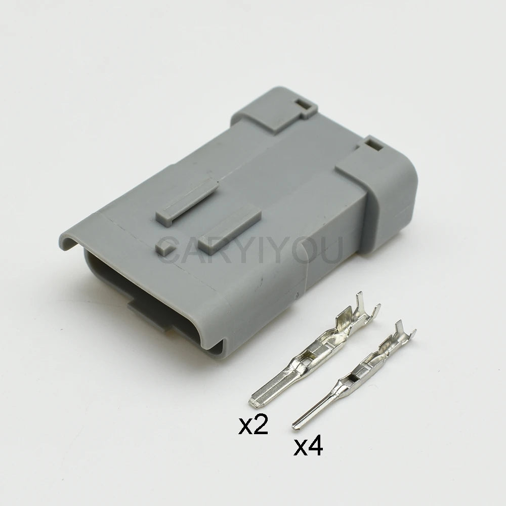 Car fuel pump electrical socket connector suitable for custom wire harness use