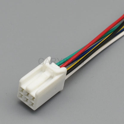 Reliable 6 Pin female car connector, wiring harness plug for Civic and CRV fuse box, part numbers 7187-8846 7186-8846