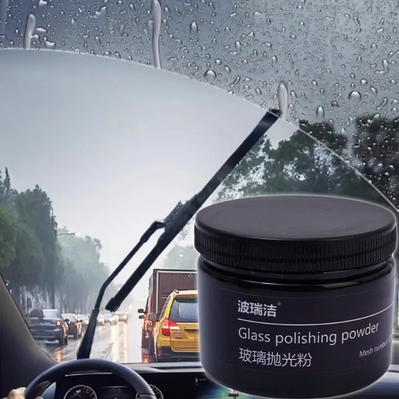 Car glass degreasing film repair polish powder