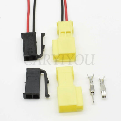 high-quality 2 pin male female wiring harness connector plug for automotive applications with 2.8 MM series socket