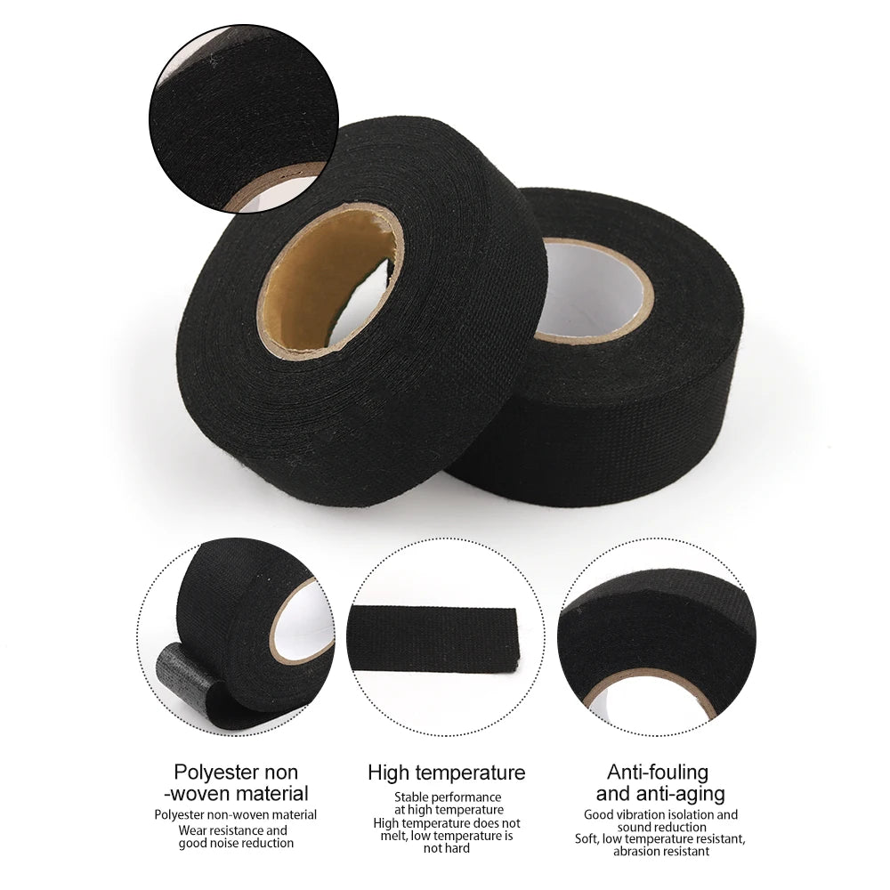 Electrical tape used for car wiring harness insulation and protection