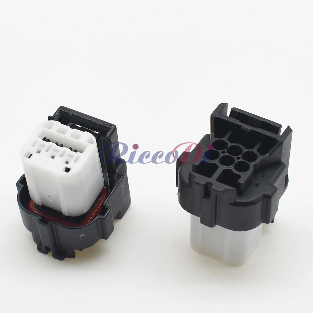 6P AC assembly OBD plug car wire harness socket locking structure for automotive small current