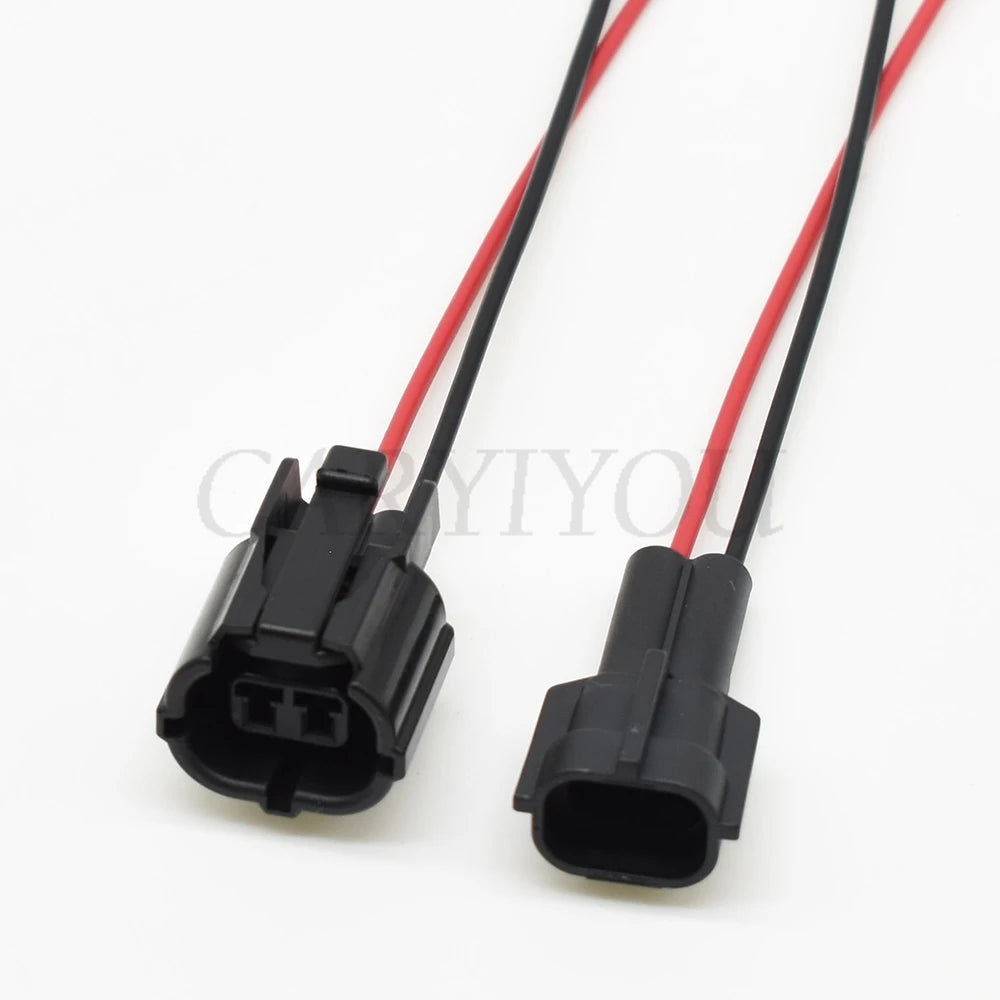 2 pin waterproof automotive purge control sensor connector plug for reliable engine wiring connections
