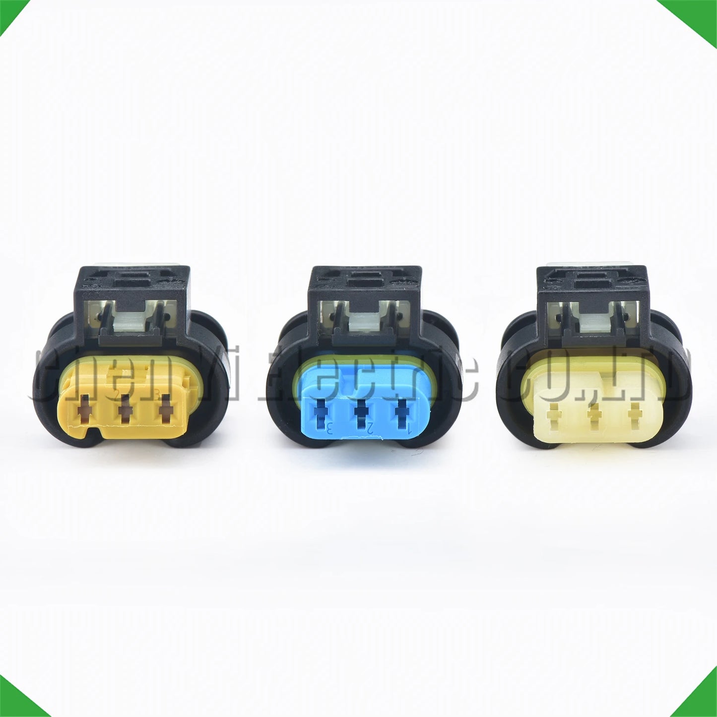 Car sensor connector terminal for wiring harness