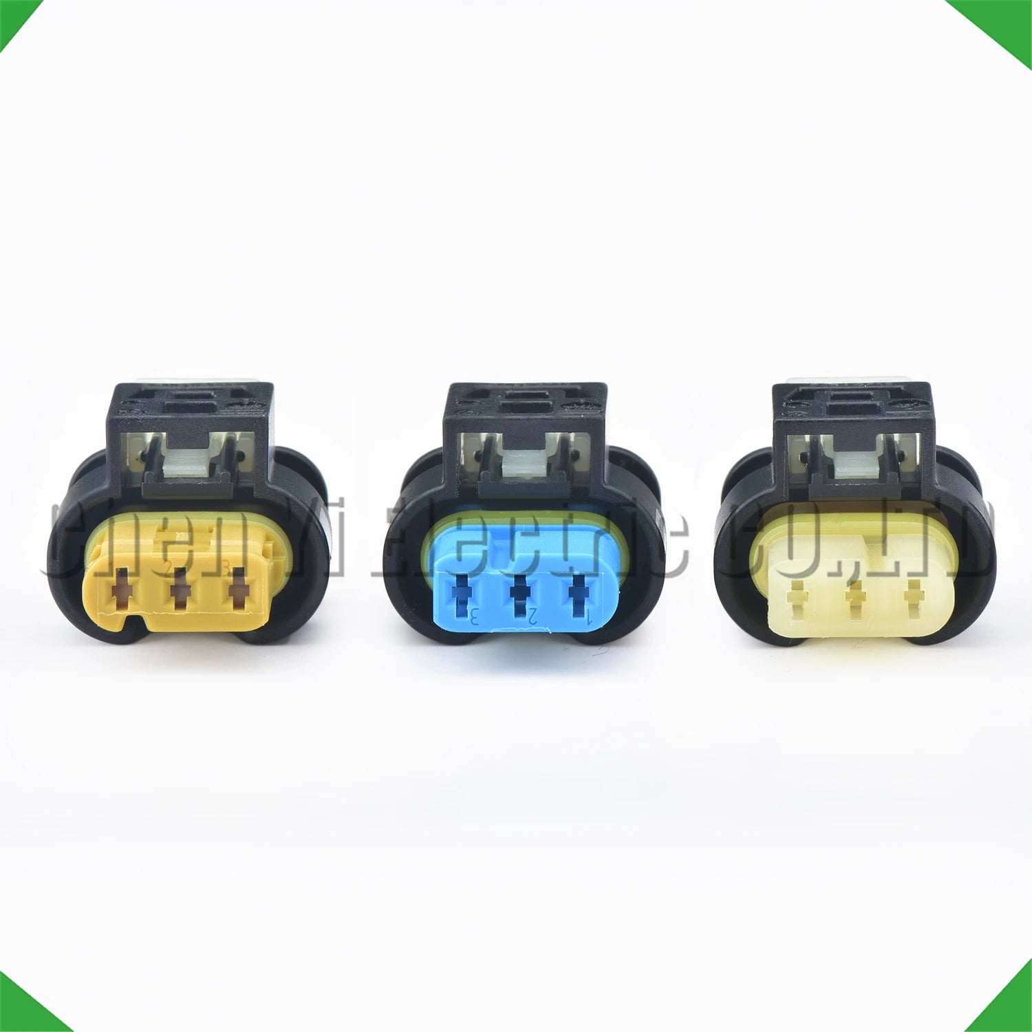 Car sensor connector terminal for wiring harness