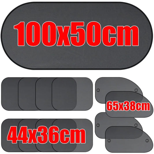 Universal car sunshade cover folding visor reflector for windshield protection