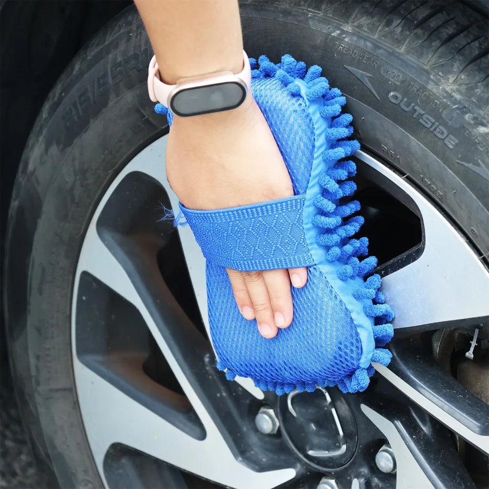 Microfiber cleaning tool for car washing