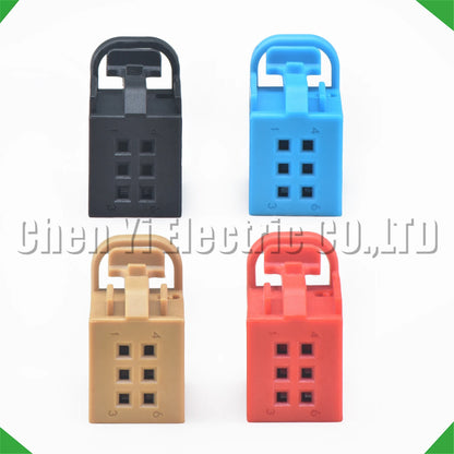 6 pin car wire harness connector plug