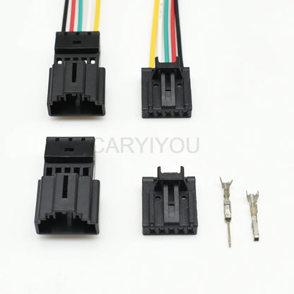 Automotive 5 Pin steering wheel wire socket connector, female and male types, compatible with 8R0973605 1418778-2 1563569-1 8R0973705