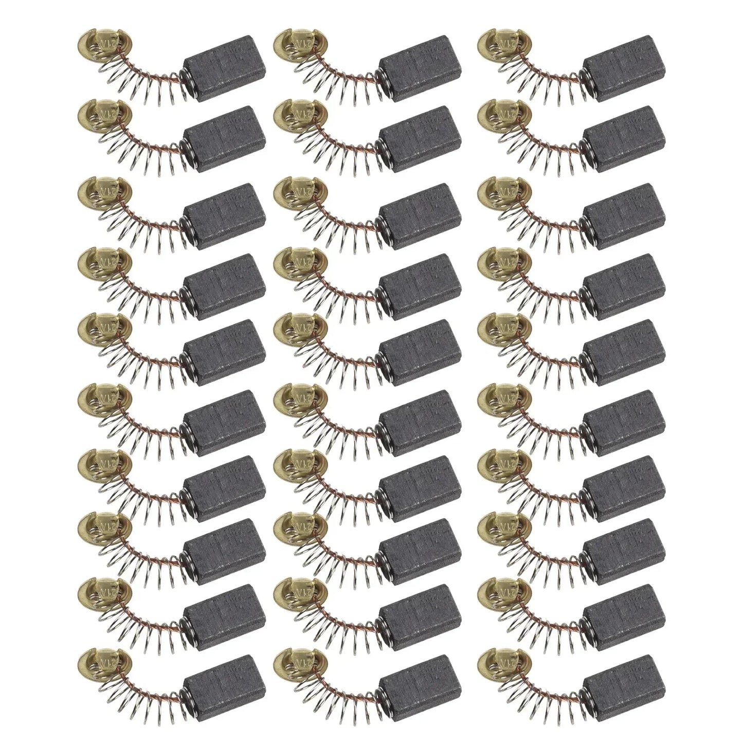 Electric motor carbon brushes used in power tools, graphite material, 7×11×18mm, replacement and DIY repair parts
