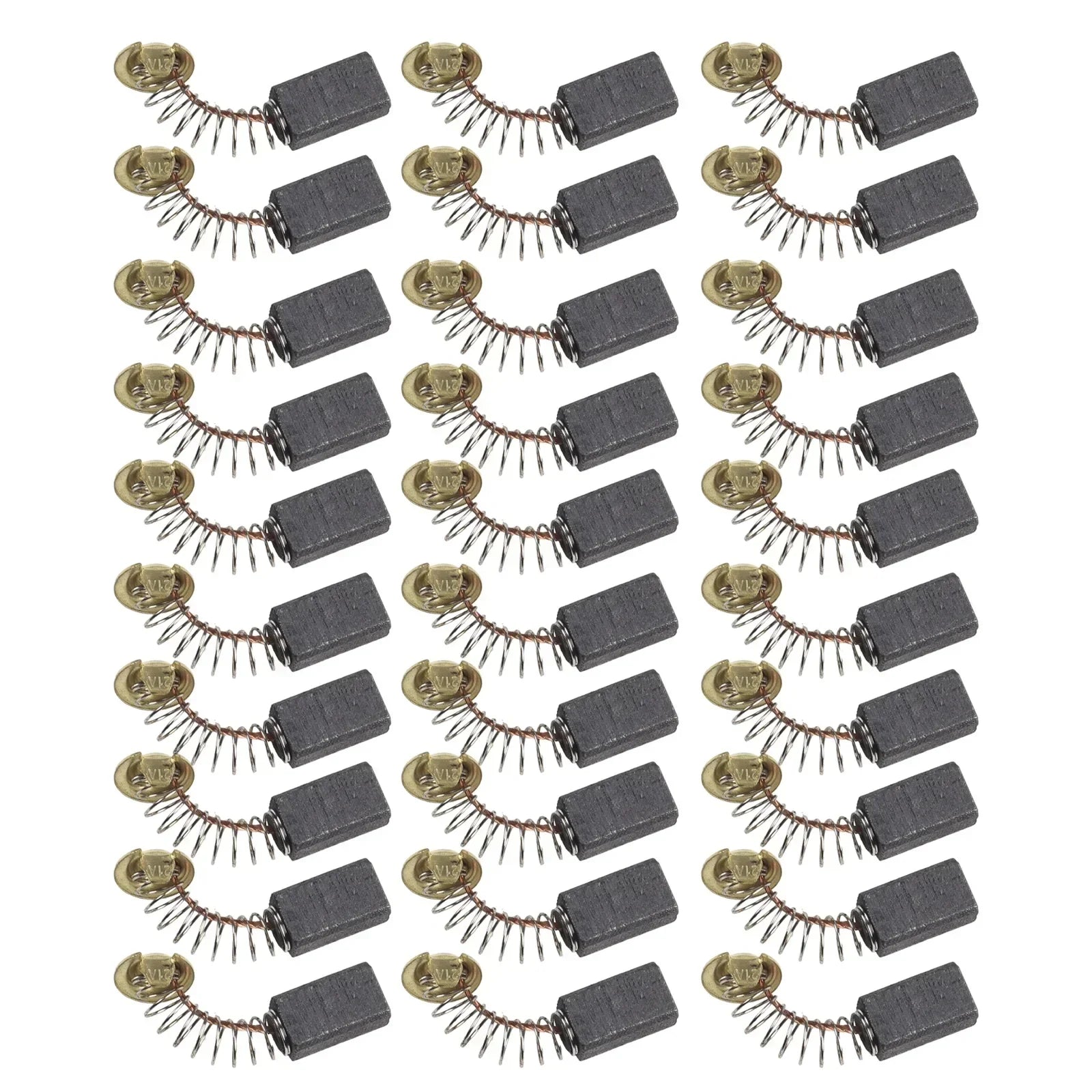 Electric motor carbon brushes used in power tools, graphite material, 7×11×18mm, replacement and DIY repair parts