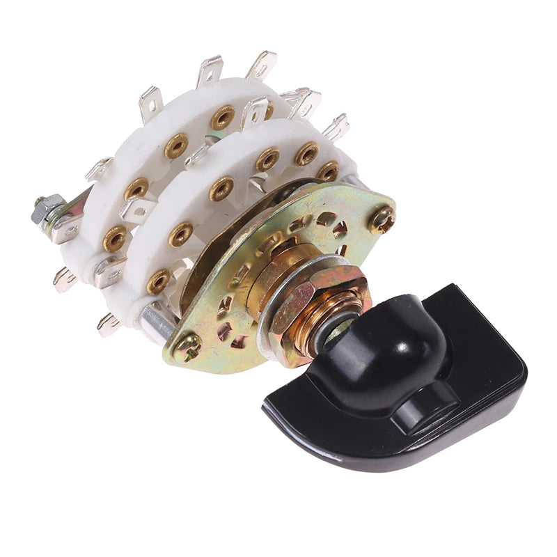 Channel rotary switch selector with cap