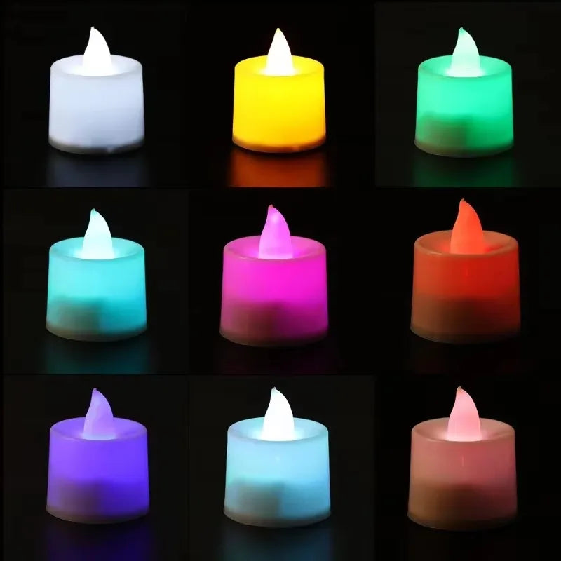 Flameless LED candle for Christmas decoration