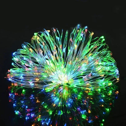 Christmas party and garden decor solar LED fairy lights