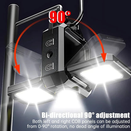 COB keychain work light lantern waterproof