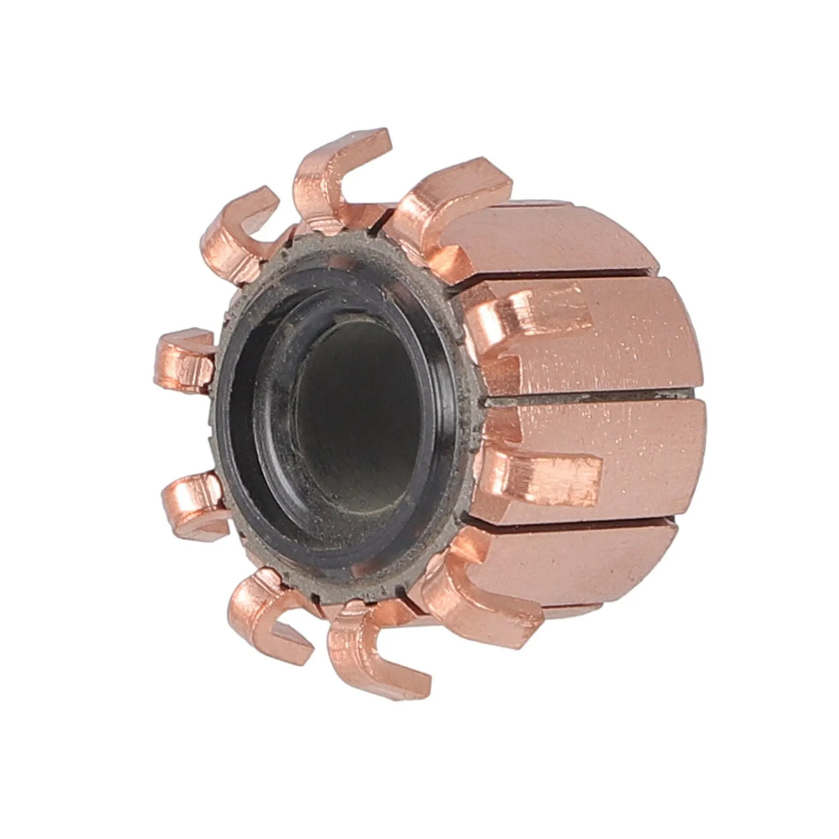 Copper Thread Motor Motor Commutator 10P Copper Hook Type for High-Speed DC Motor, 18×8×14 ...