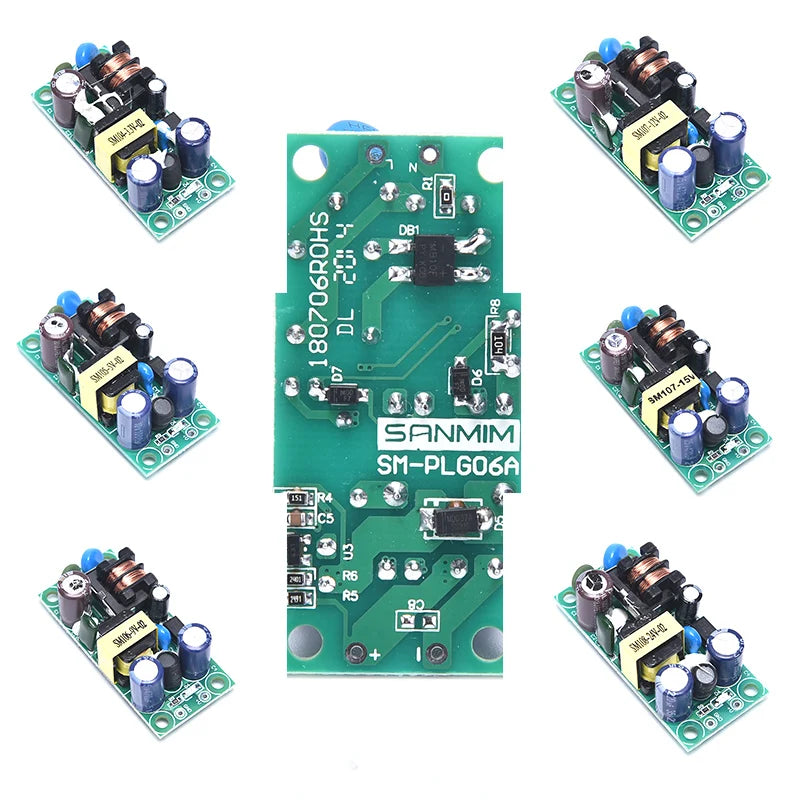Compact isolated switching power supply board for electronic projects