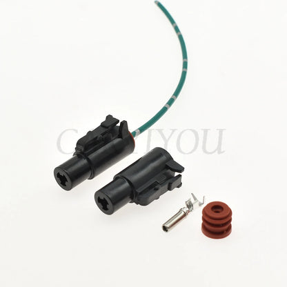 Automotive electrical plastic housing connector DTHD06-1-8S replacement solution for vehicle wiring repair and maintenance
