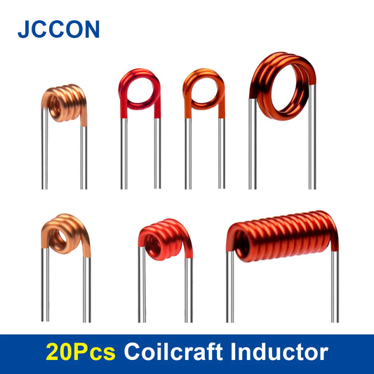 Copper wire air core inductor coil for remote control and FM circuit 0.7x3.0mm 1.5T to 7.5T