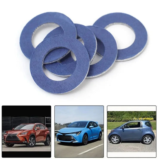 Aluminum crush washer oil drain seal