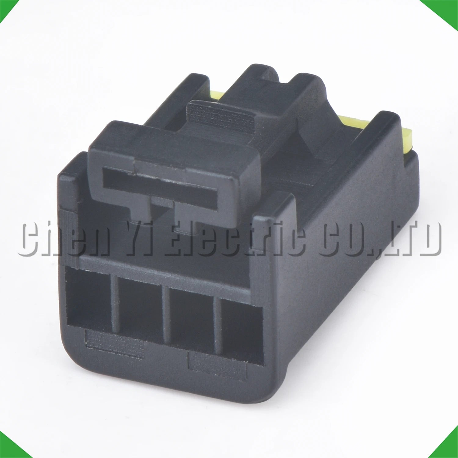 Close-up of CY000419-1.5F 4 pin automotive connector for steering wheel sensor