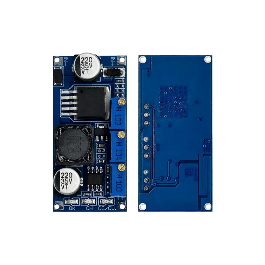 DC-DC step-down module with LED driver, adjustable CC/CV power supply, suitable for battery charging and electronics projects