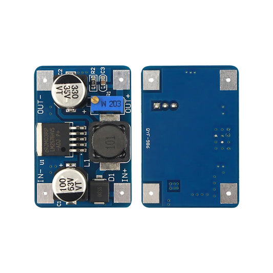 Adjustable DC-DC step-down power supply module with 5V-60V input and 1.25V-26V output for Arduino Raspberry Pi and DIY electronics projects