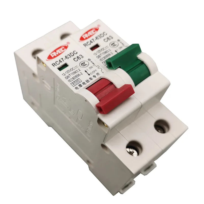 DC solar miniature circuit breaker with current ratings from 32A to 250A