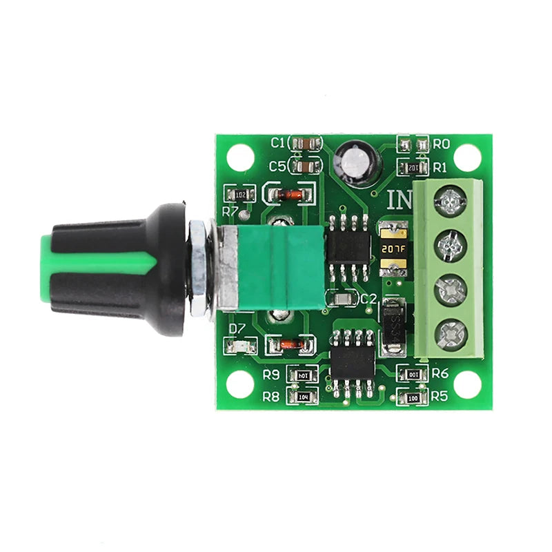 DC motor speed regulator switch 1.8V-12V 2A speed control module