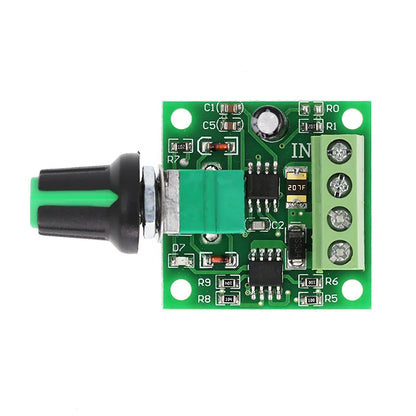 DC motor speed regulator switch 1.8V-12V 2A speed control module