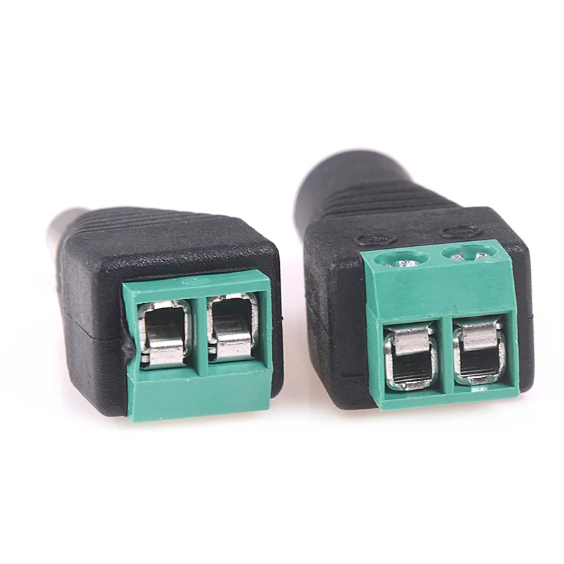 DC power plug jack adapter connector installation and usage detail