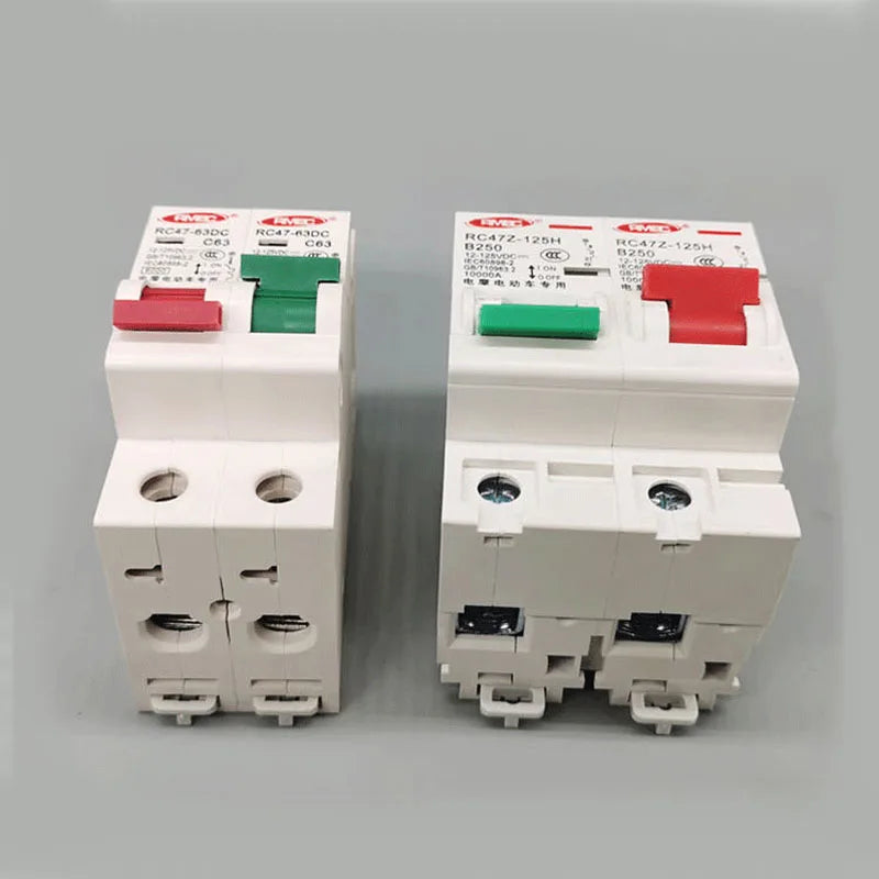 DC solar miniature circuit breaker for battery overload protection applications