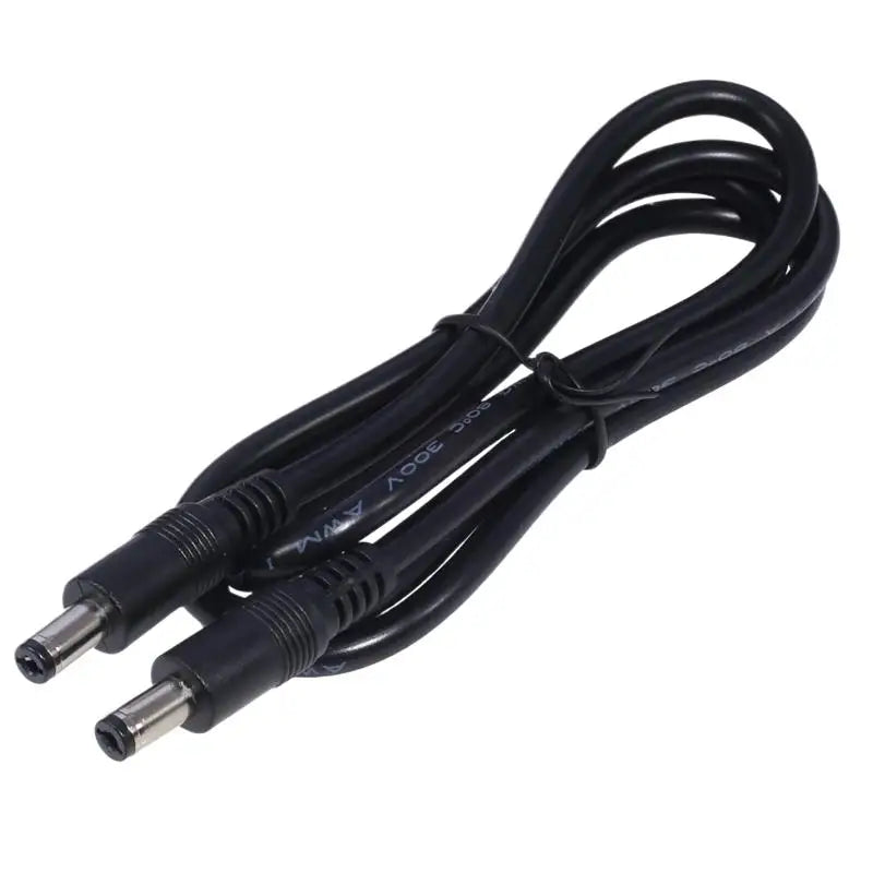DC5521 to DC5521 power adapter cable 18AWG for LED and speaker wiring