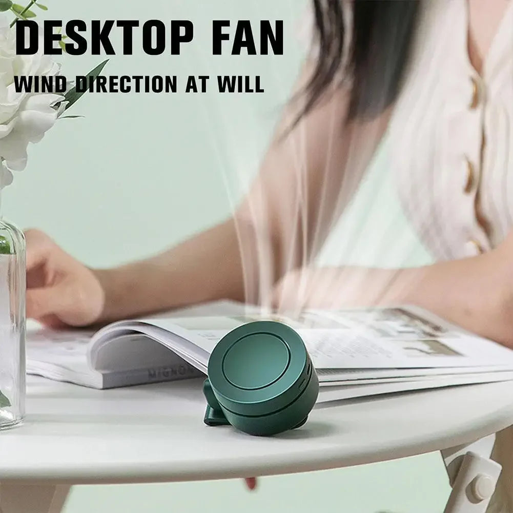 Desktop and handheld mini fan for daily use