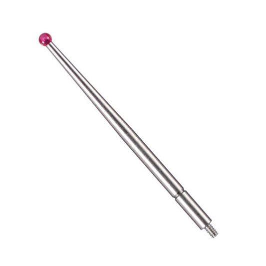 2mm ruby ball tip contact points for 21CZA211 dial test indicator, threaded M1.6, compatible with 513-415-10 and 513-215N