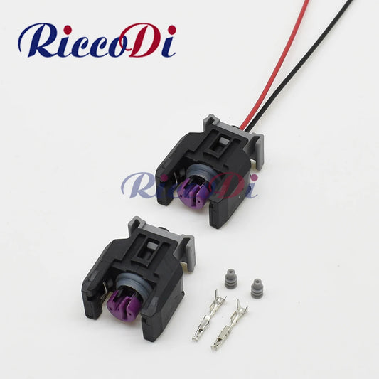 diesel common rail injector nozzle plug connector for automotive fuel systems