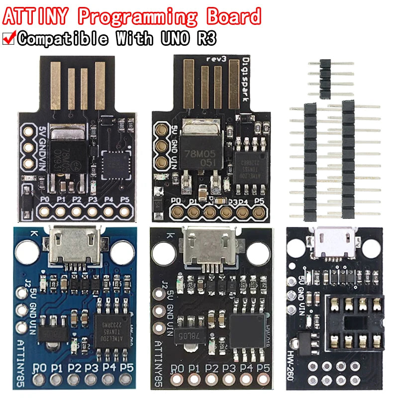 Digispark ATTINY85 micro development board USB module for Arduino I2C IIC projects