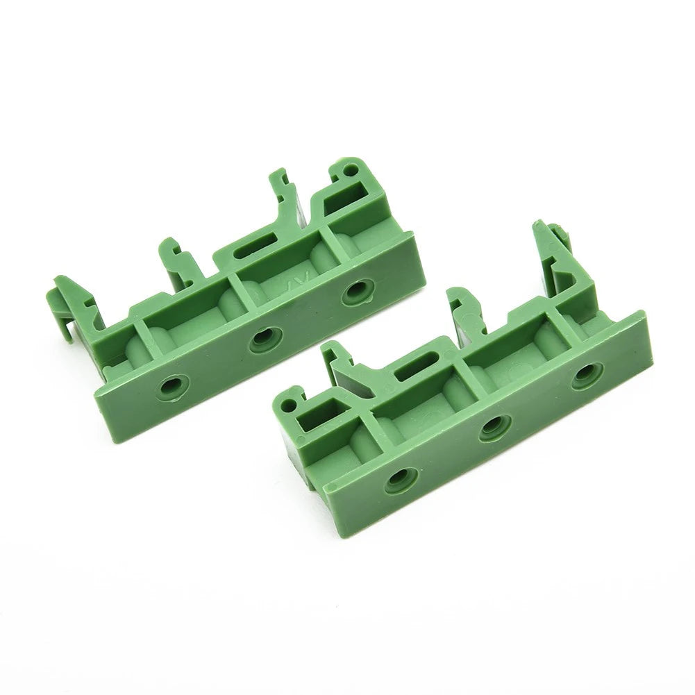 Plastic PCB bracket clips for DIN 35 rail mount, C45 PCB adapter, ideal for electrical installations