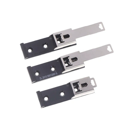 U-shaped DIN rail mounting clip fastener