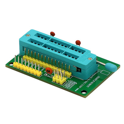 DIP28 microcontroller programming development board