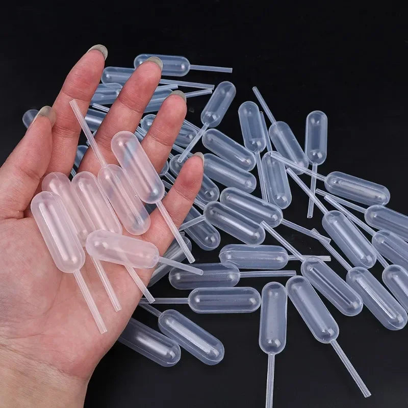 Disposable dropper pipette set for liquid transfer